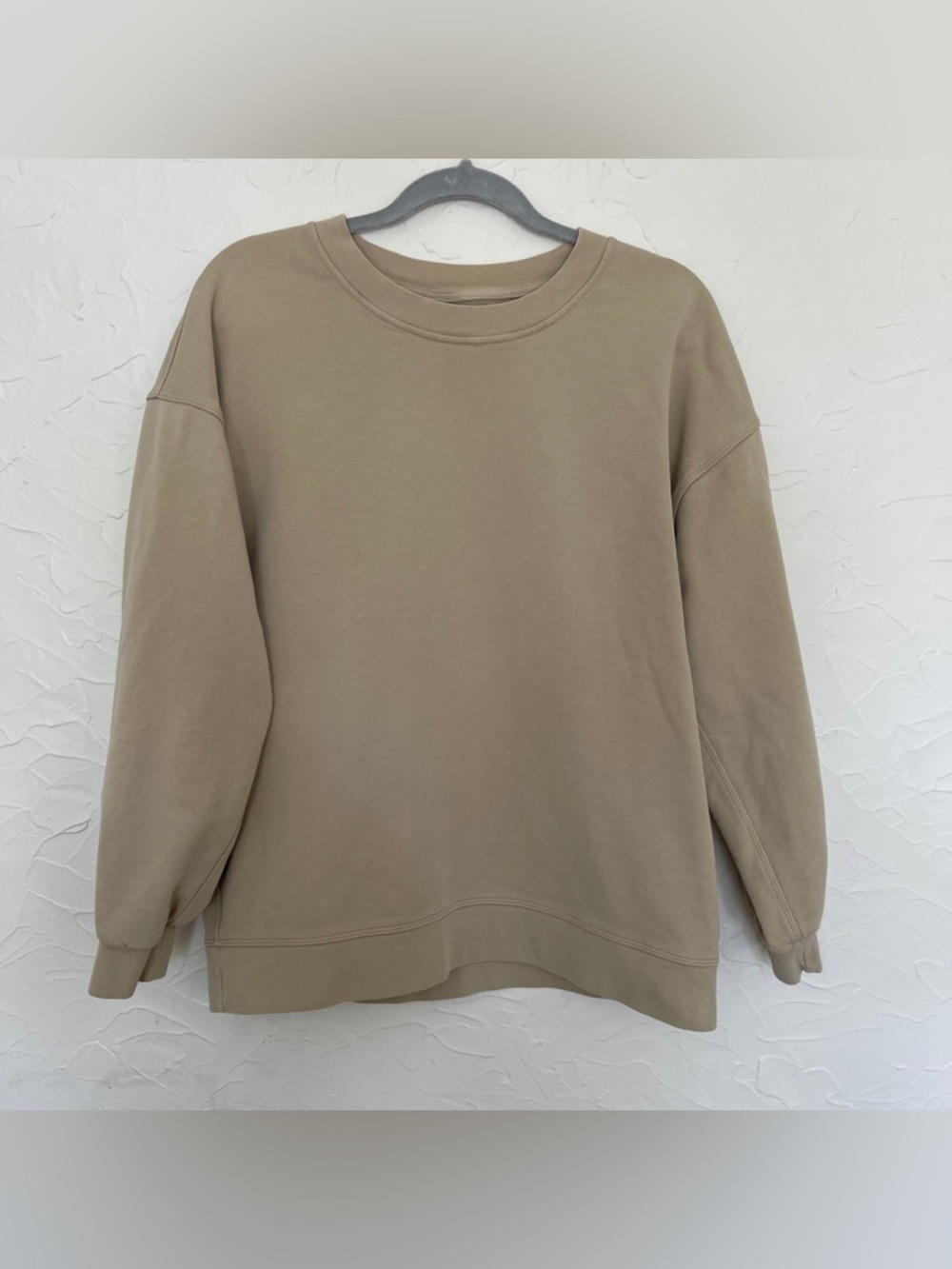 Lululemon Crewneck Sweatshirt. Tan